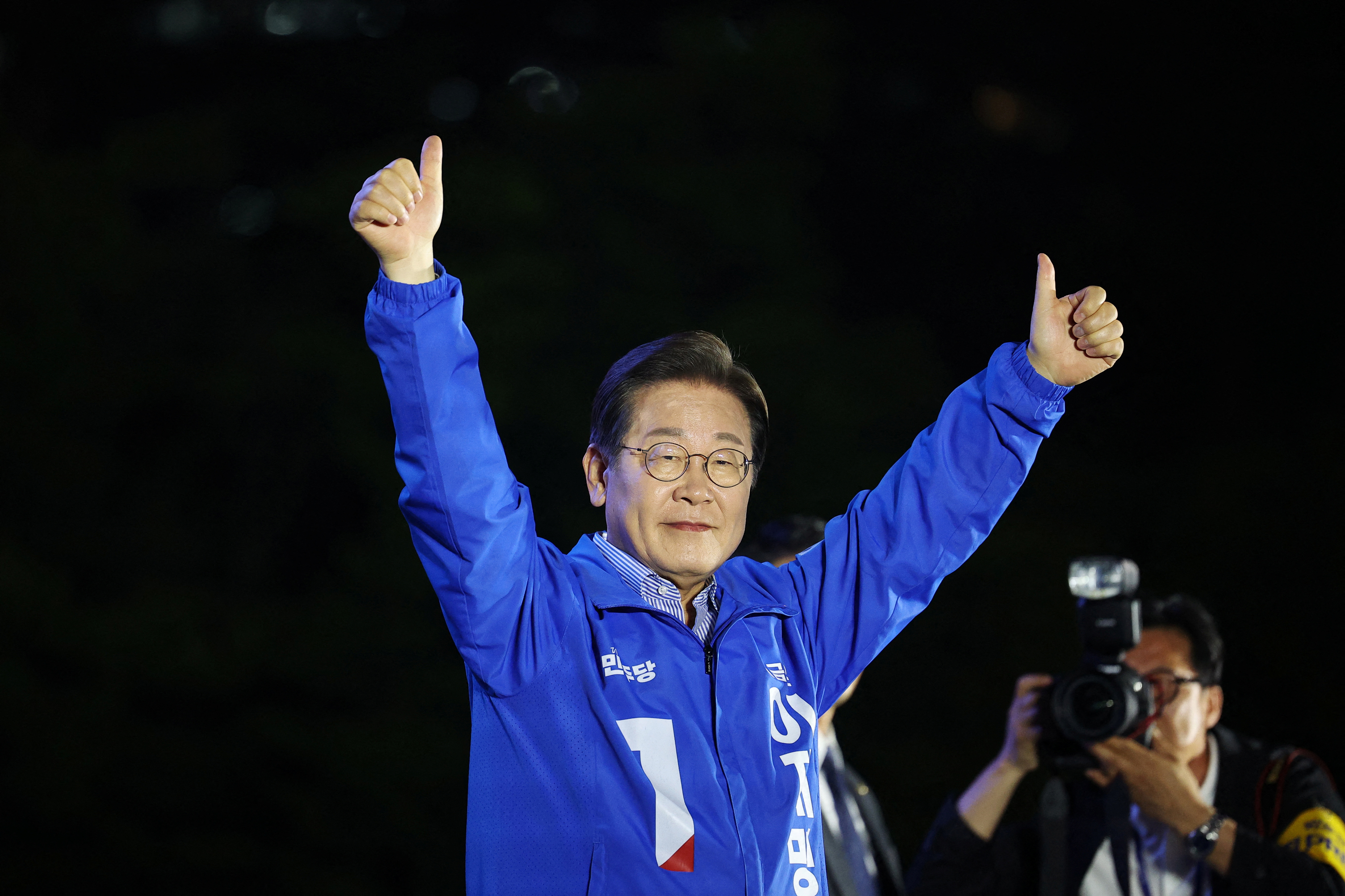 Presidential candidates attend their election campaign rallies
