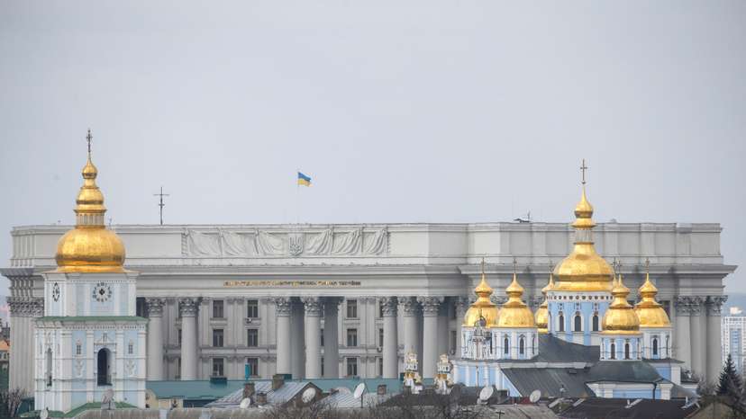 A view shows Kyiv