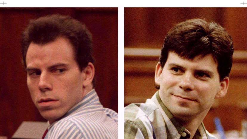 FILE PHOTO: Erik (L) and Lyle Menendez