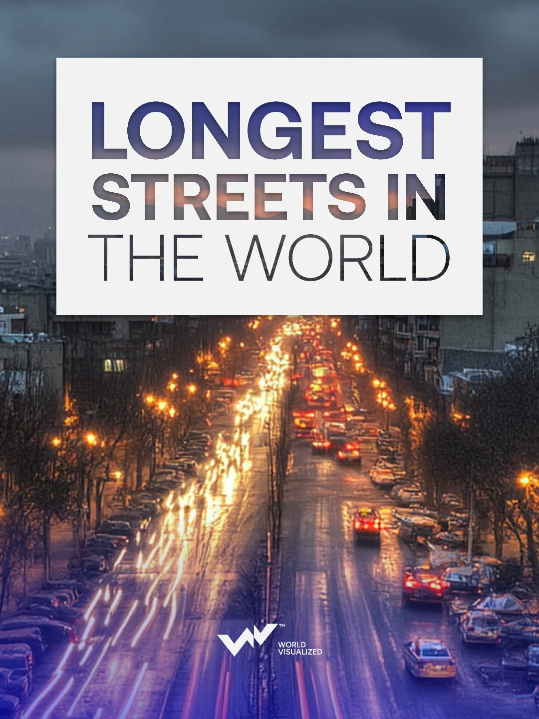 Whether in North or South America, Europe, or Asia, the longest streets across the globe connec