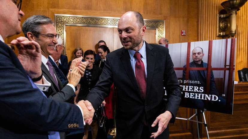 Vladimir Kara-Murza Advocates For The Return Of Political Prisoners Held In Russia On Capitol Hill