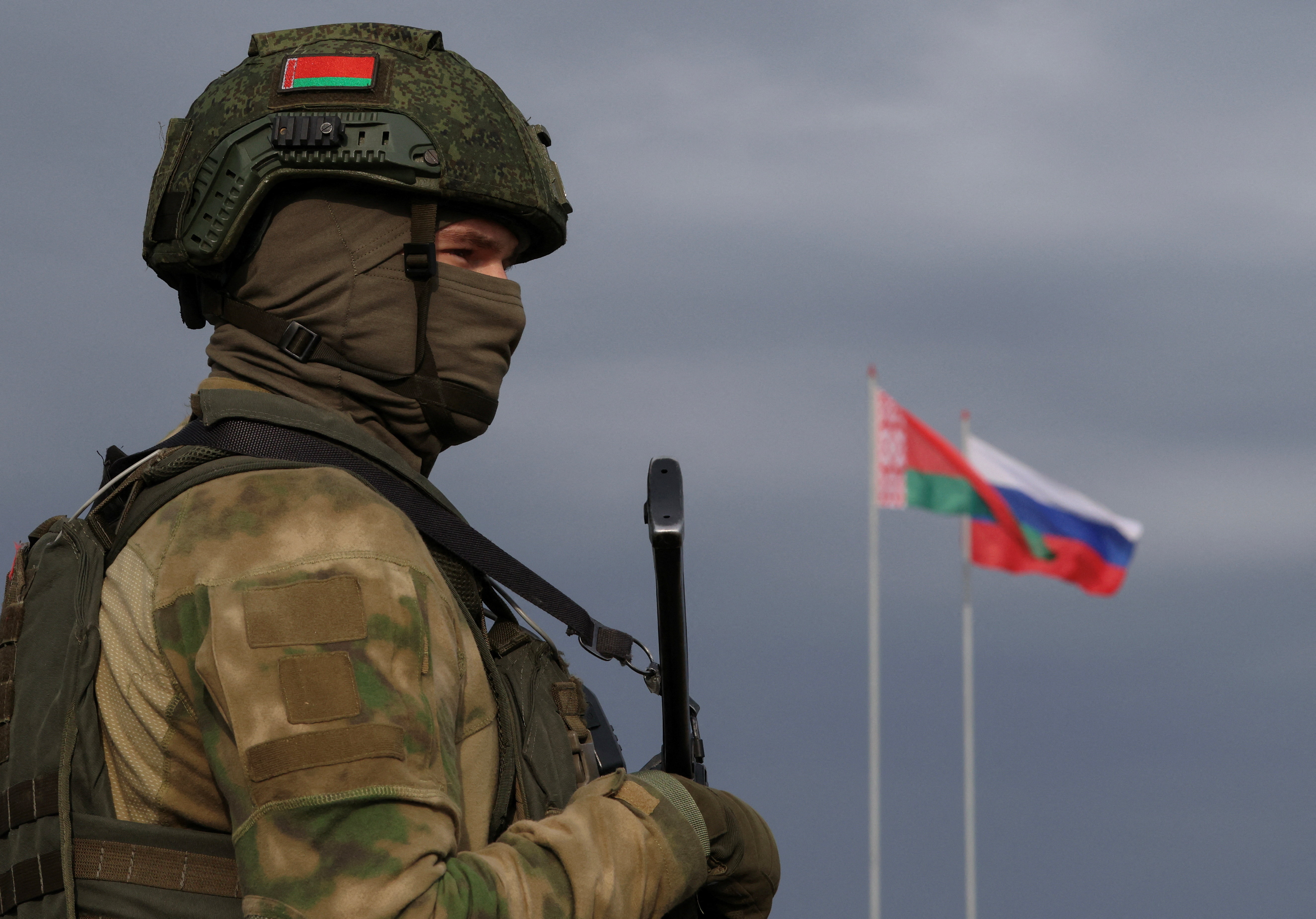 Joint Russia-Belarus "Zapad-2025" military drills near Borisov