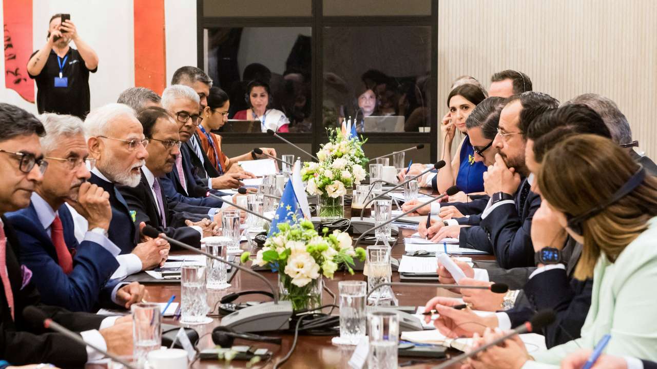 FILE PHOTO: India’s Modi in Cyprus to discuss deepening EU ties and trade corridor