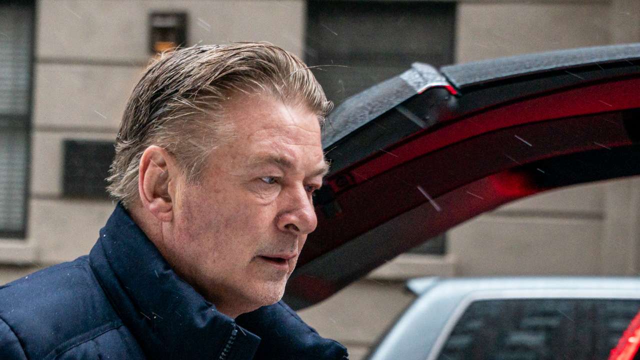 Actor Alec Baldwin in New York