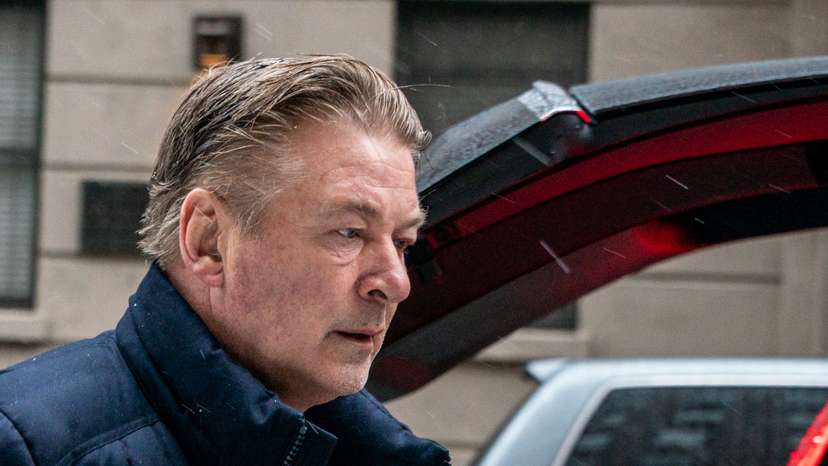 Actor Alec Baldwin in New York