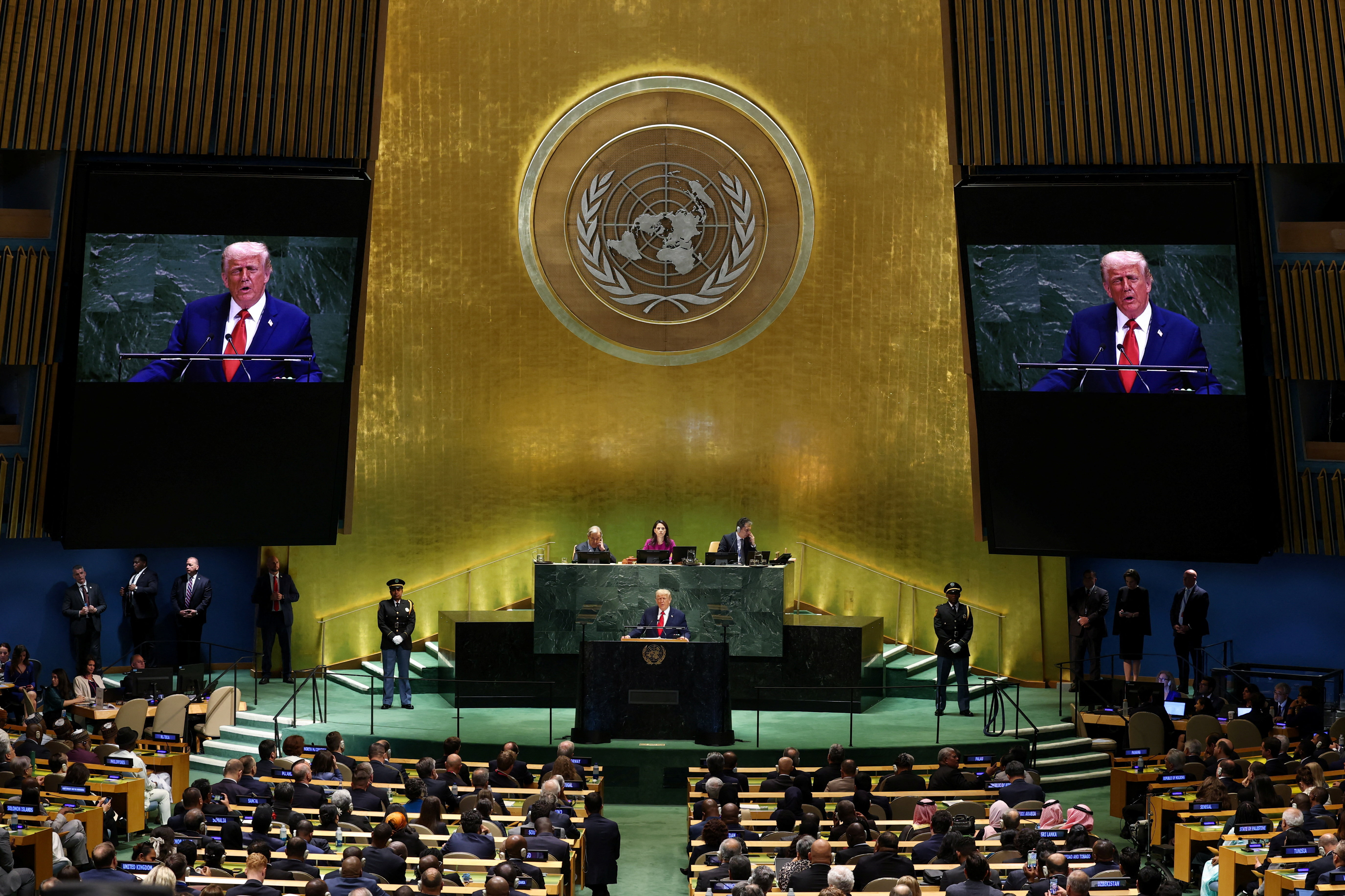 80th United Nations General Assembly at U.N. headquarters in New York City