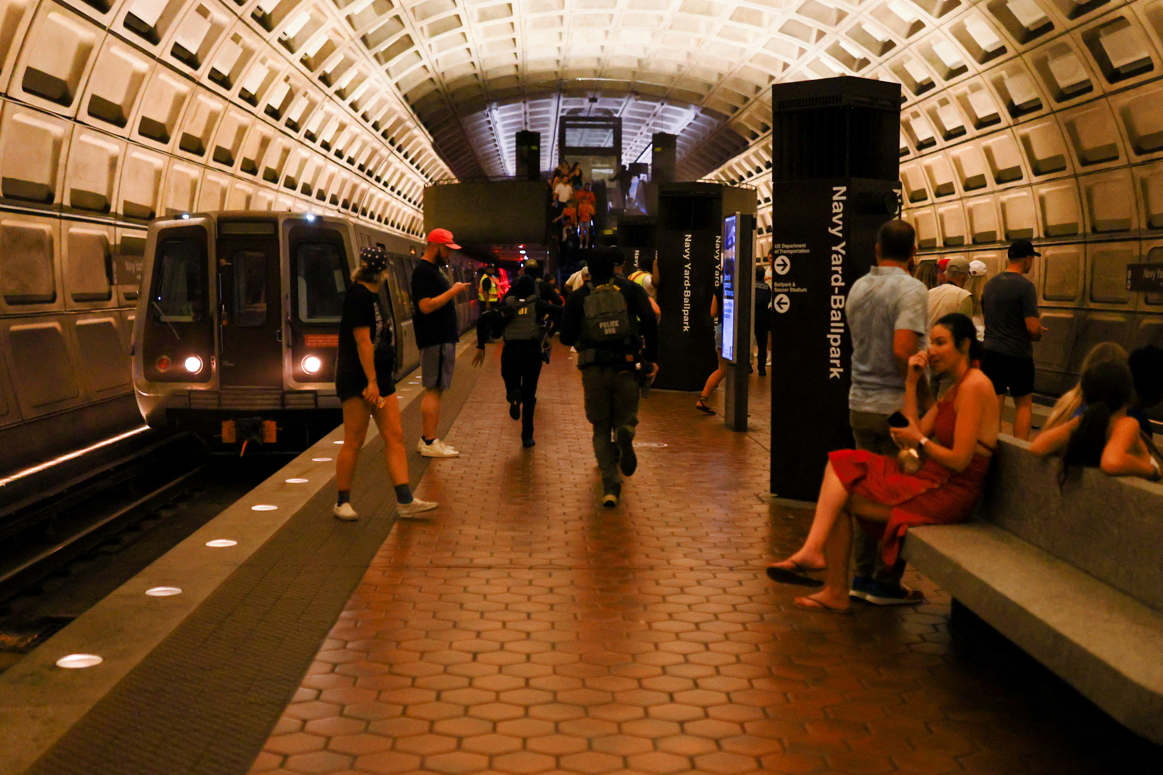 FILE PHOTO: U.S. President Trump deploys the National Guard and federalizes the Metropolitan Police Department, in Washington, D.C.