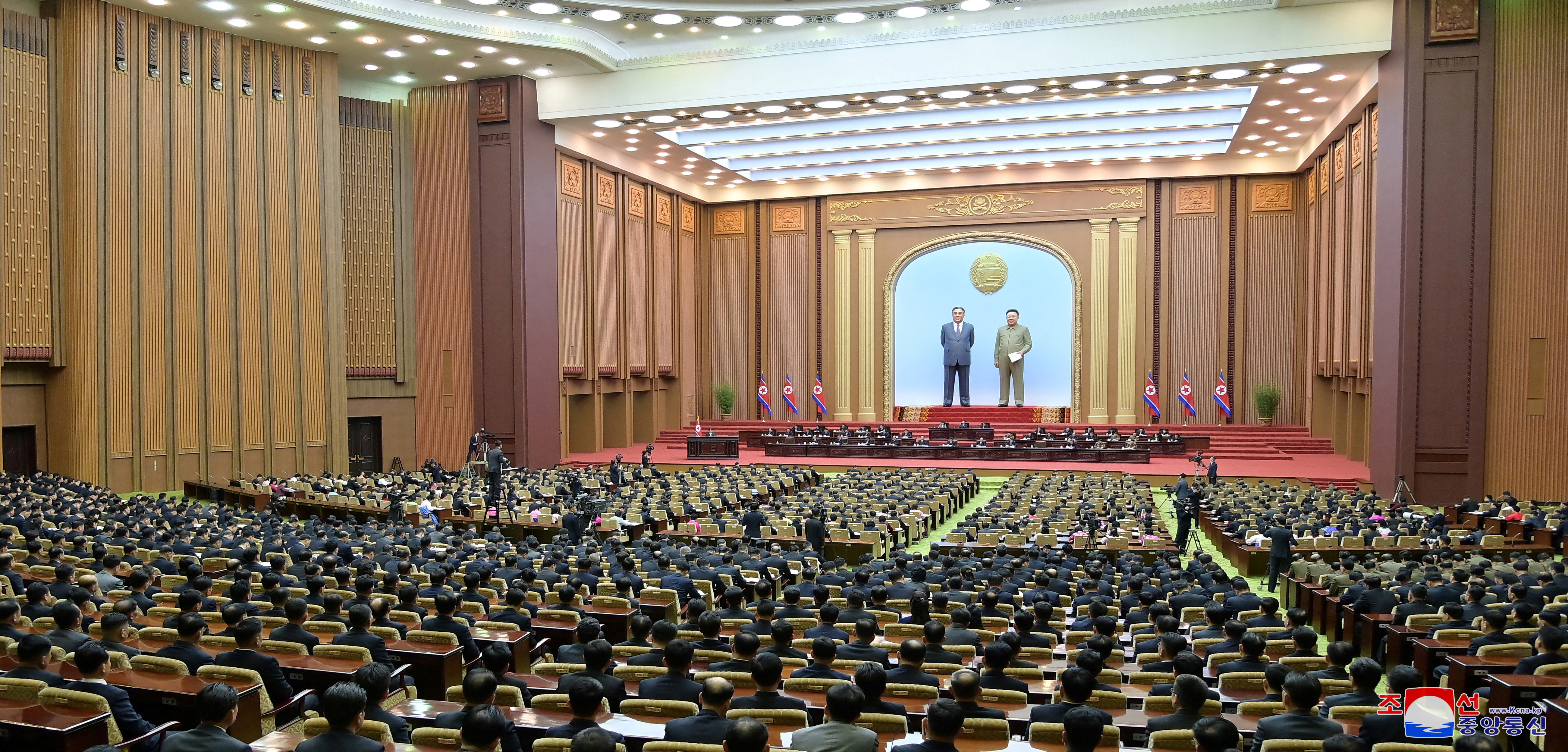 10th Session of the 14th Supreme People's Assembly of the Democratic People's Republic of Korea, in Pyongyang
