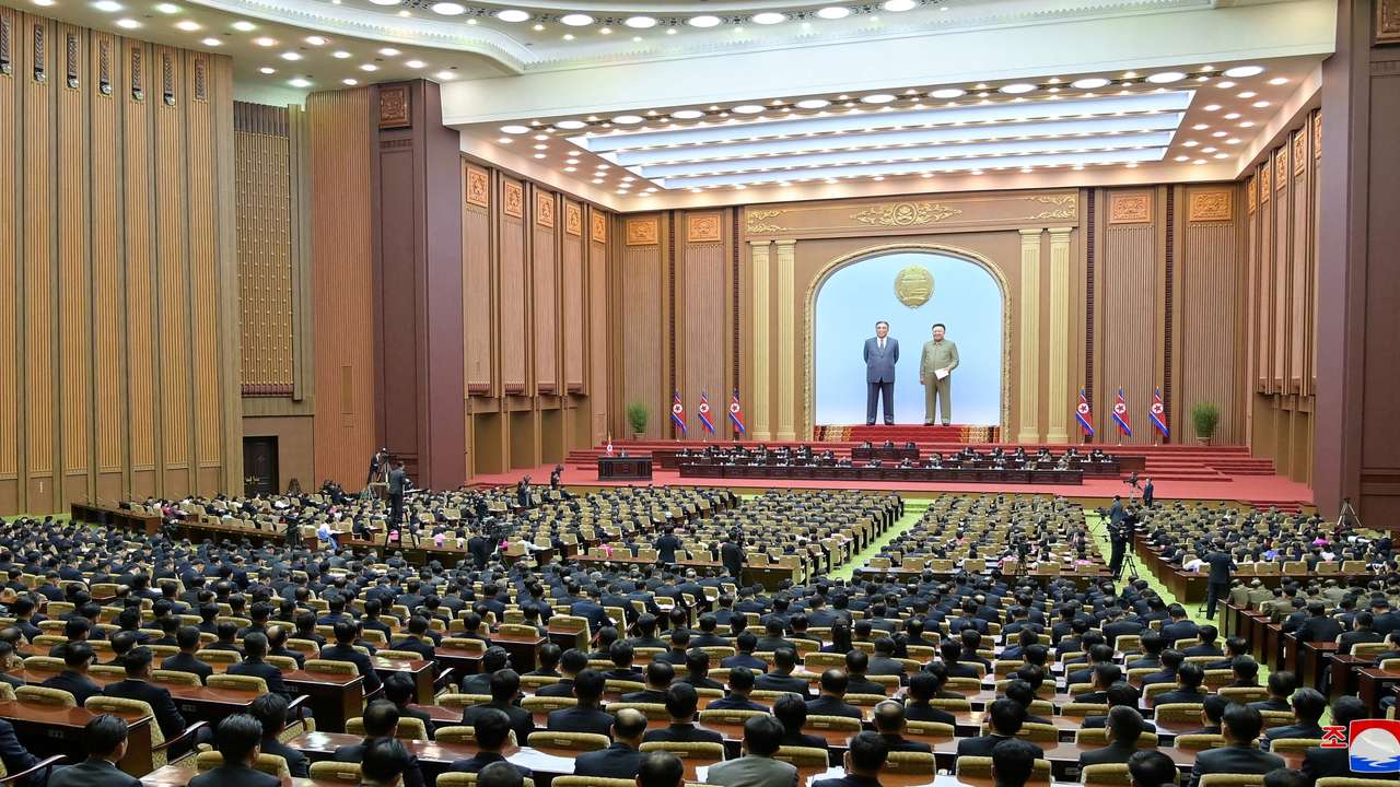 10th Session of the 14th Supreme People's Assembly of the Democratic People's Republic of Korea, in Pyongyang