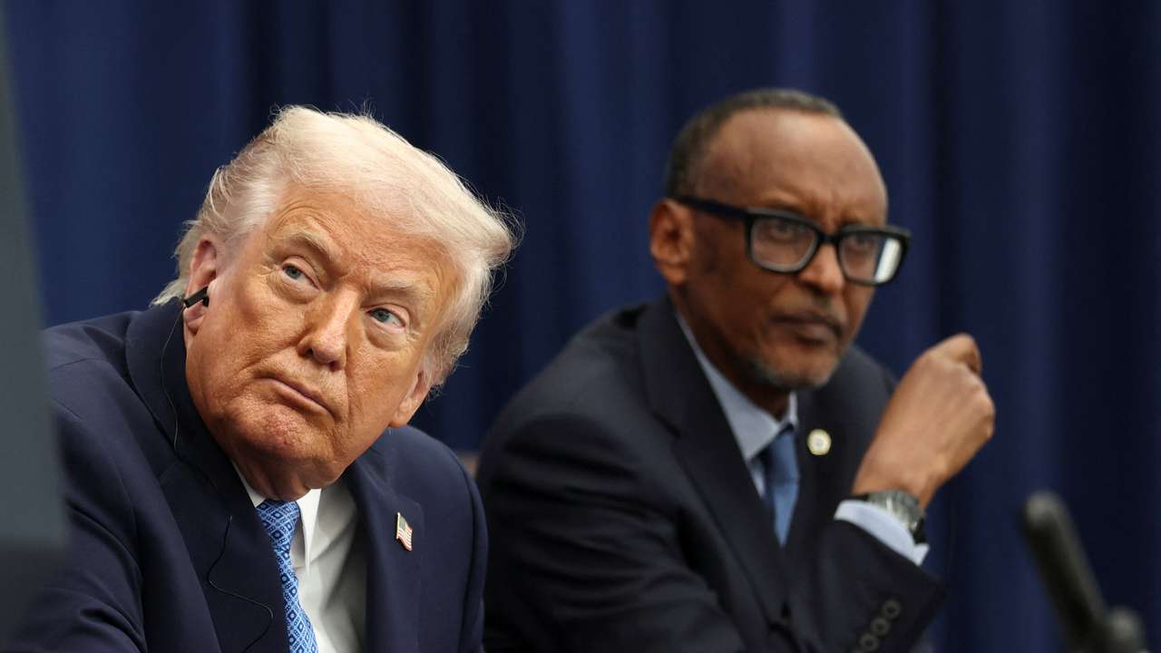 U.S. President Trump hosts leaders of Congo and Rwanda, in Washington