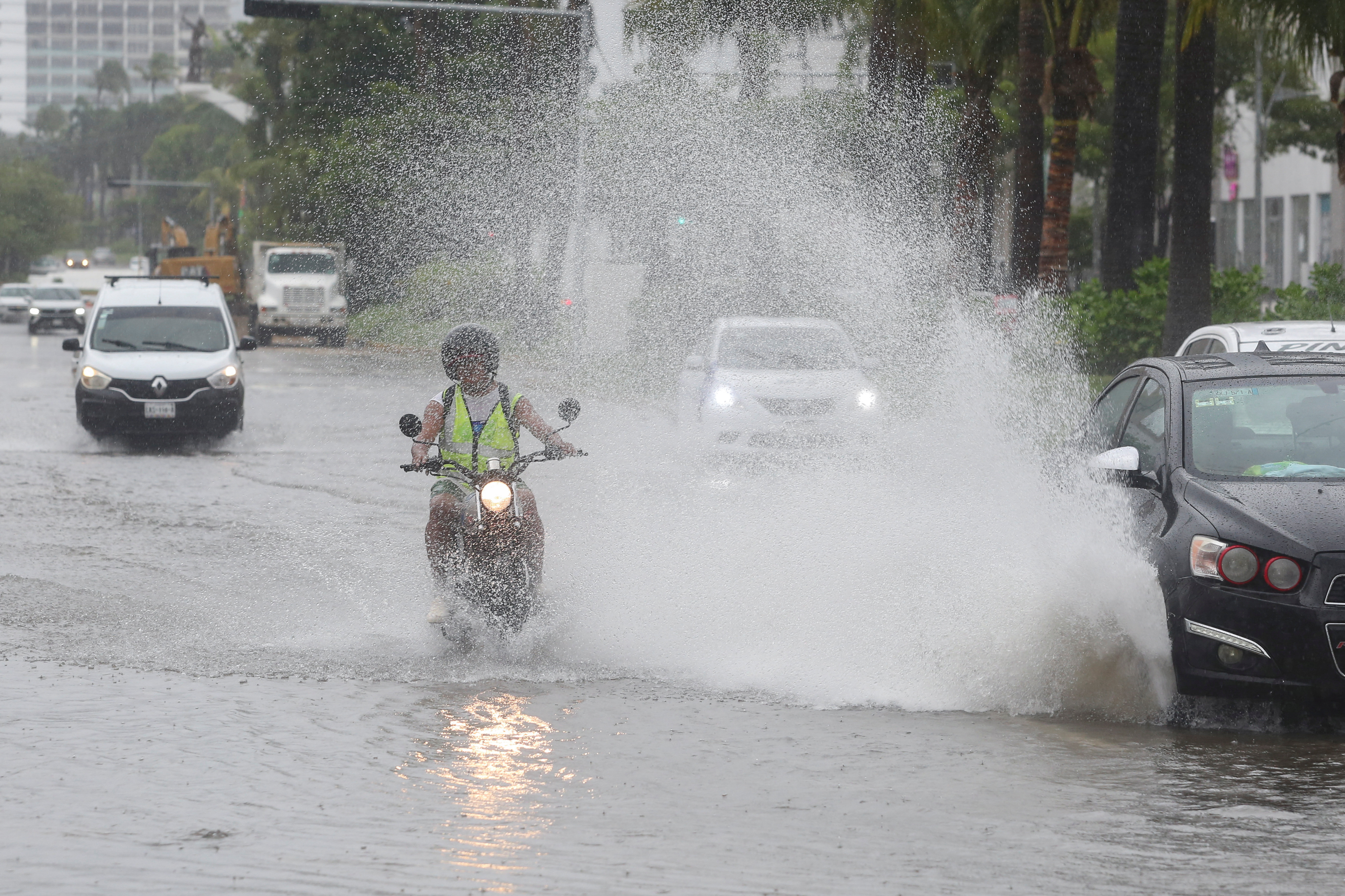 Aftermath of Hurricane John in Acapulco