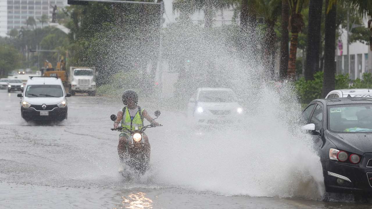 Aftermath of Hurricane John in Acapulco