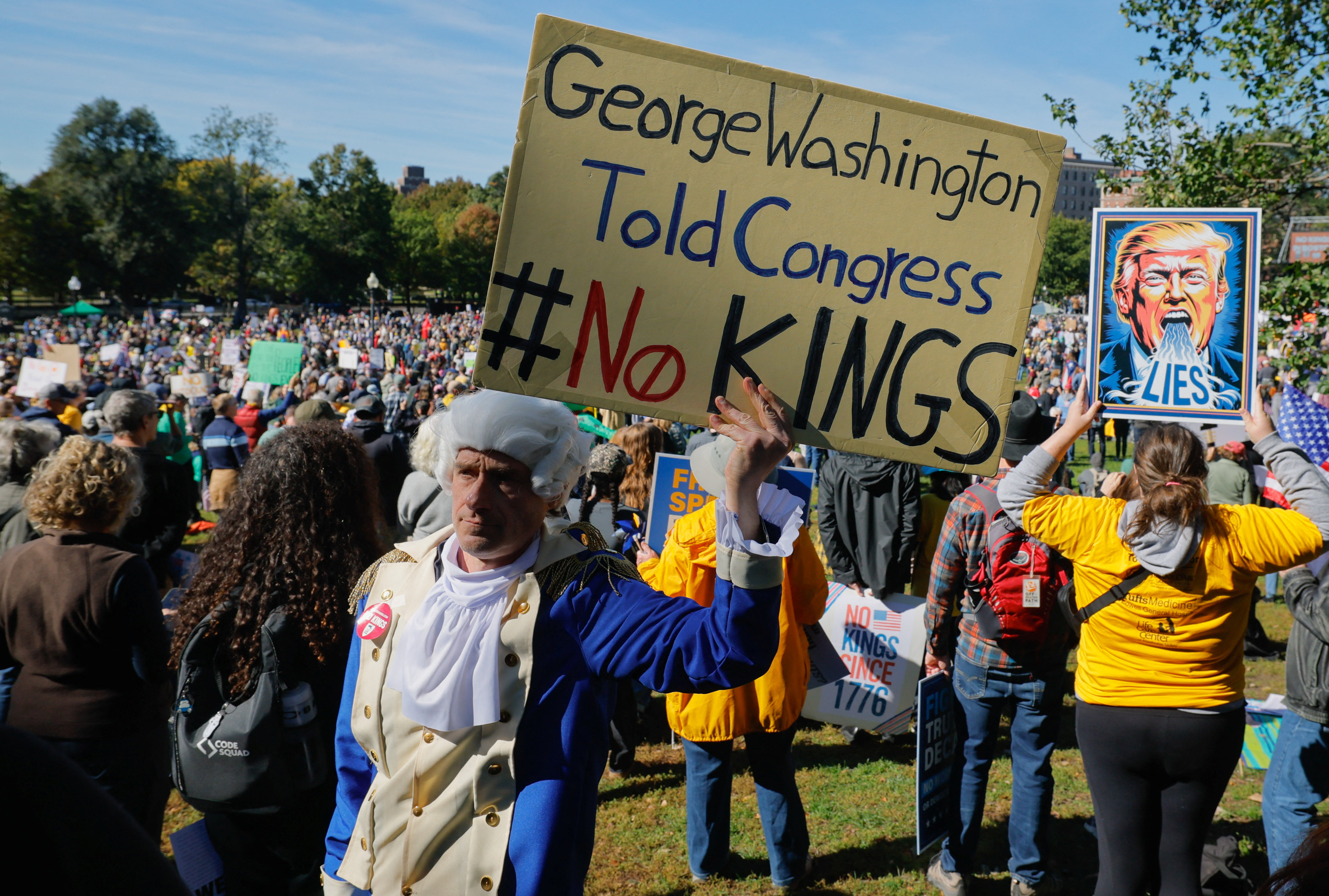"No Kings" nationwide protests