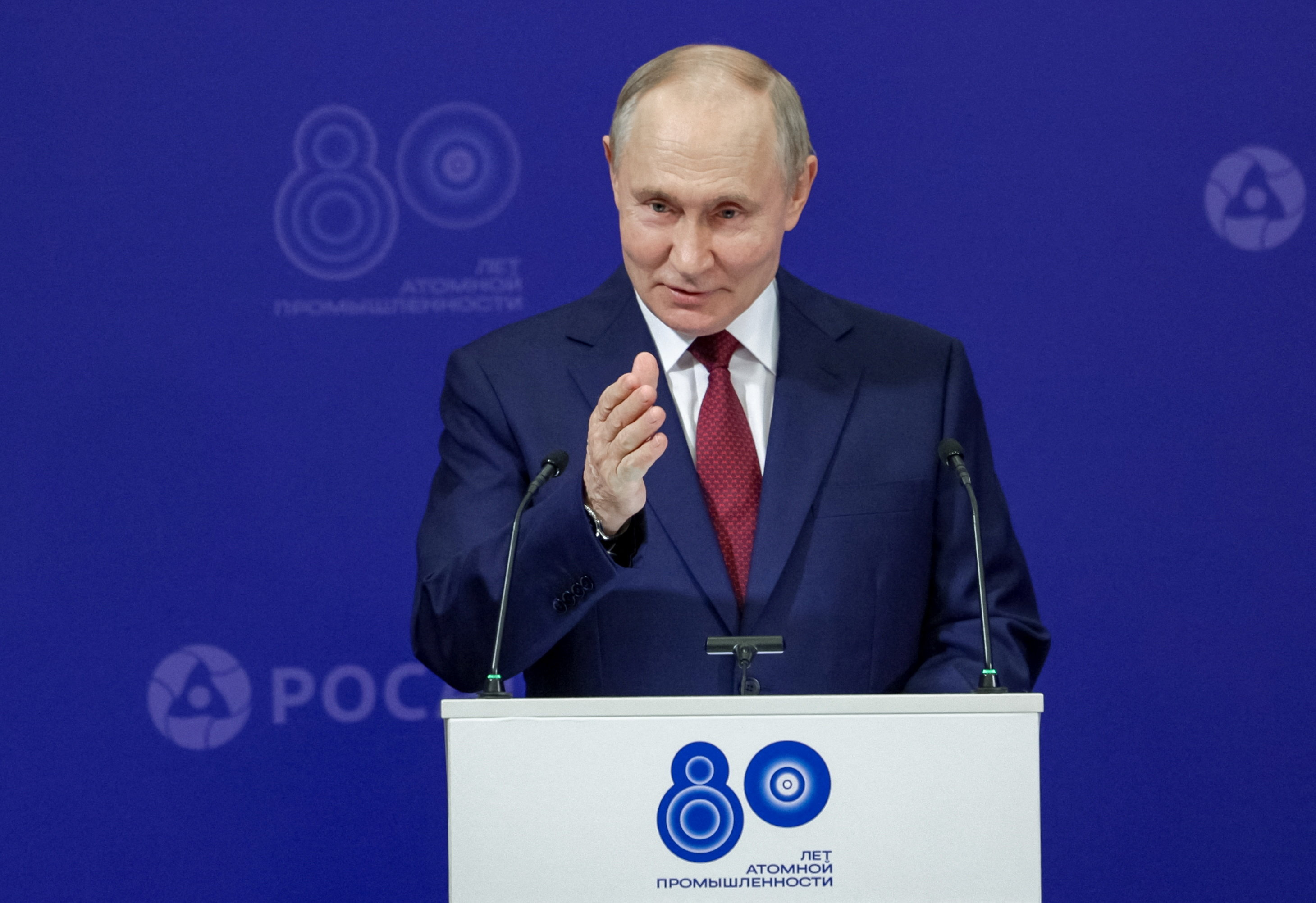 Russian President Vladimir Putin visits Sarov