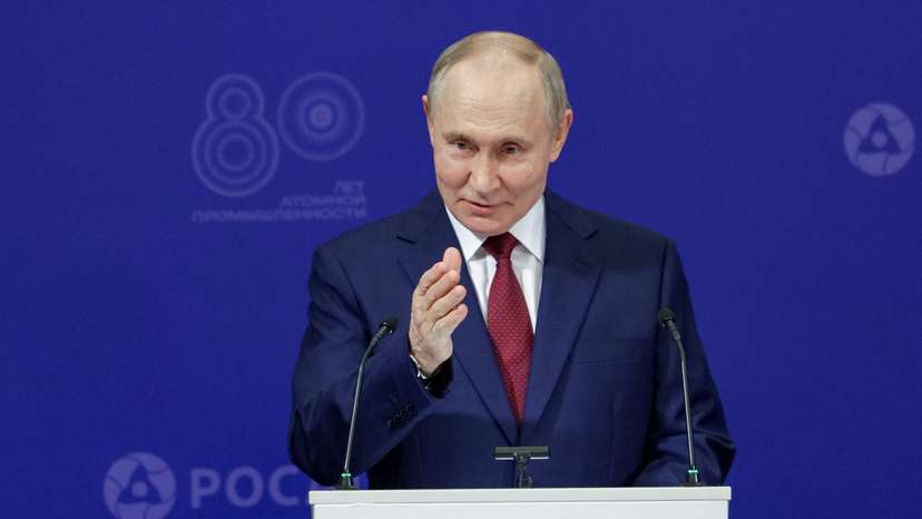 Russian President Vladimir Putin visits Sarov