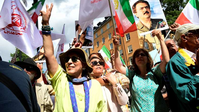 People react to the verdict of the Hamid Noury trial, in Stockholm