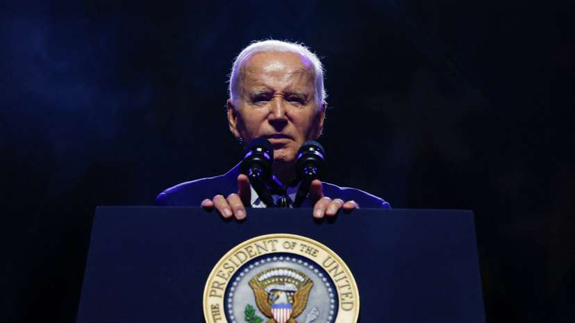 U.S. President Joe Biden attend an event honoring the legacy of late U.S. Senator John McCain in Tempe