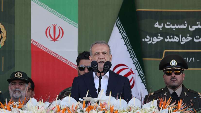 National Army Day parade ceremony in Tehran