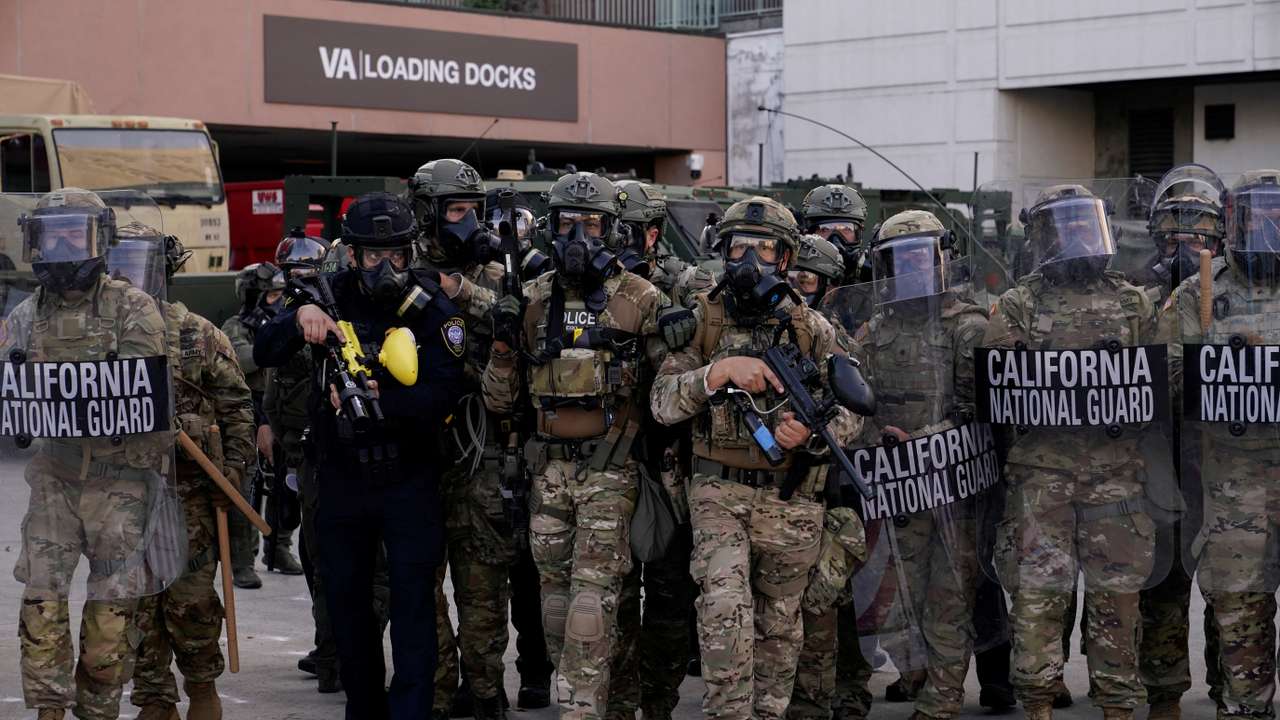 Protests against federal immigration sweeps continue, in Los Angeles
