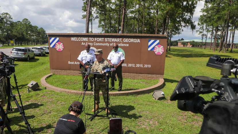Active shooter incident on the U.S. Army base at Fort Stewart in Hinesville