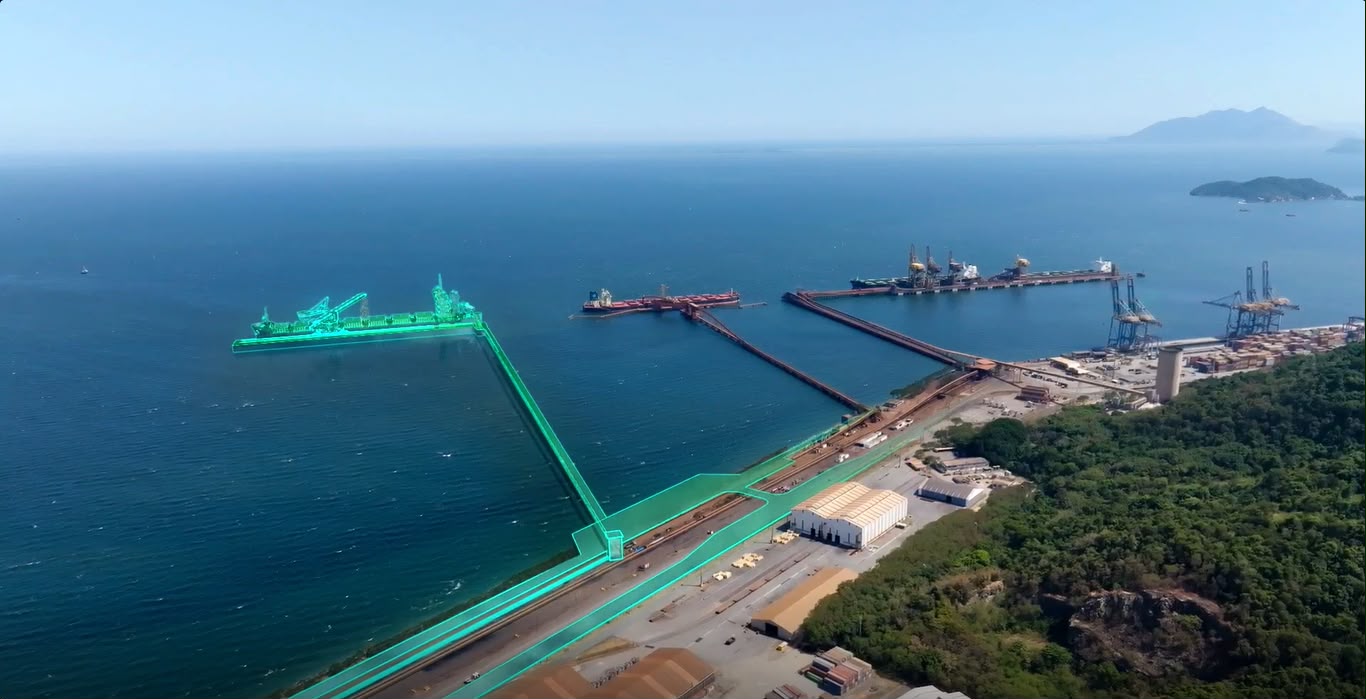 Projeção Porto de Itaguaí
