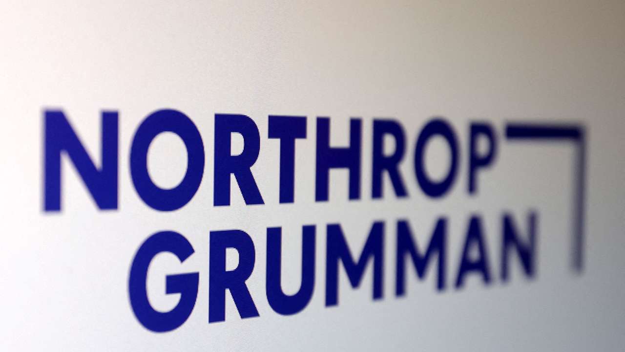 FILE PHOTO: Illustration shows Northrop Grumman logo