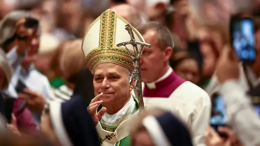 FILE PHOTO: Pope Leo XIV leads Mass for Jubilee of Synodal Teams and Participatory Bodies, at the Vatican