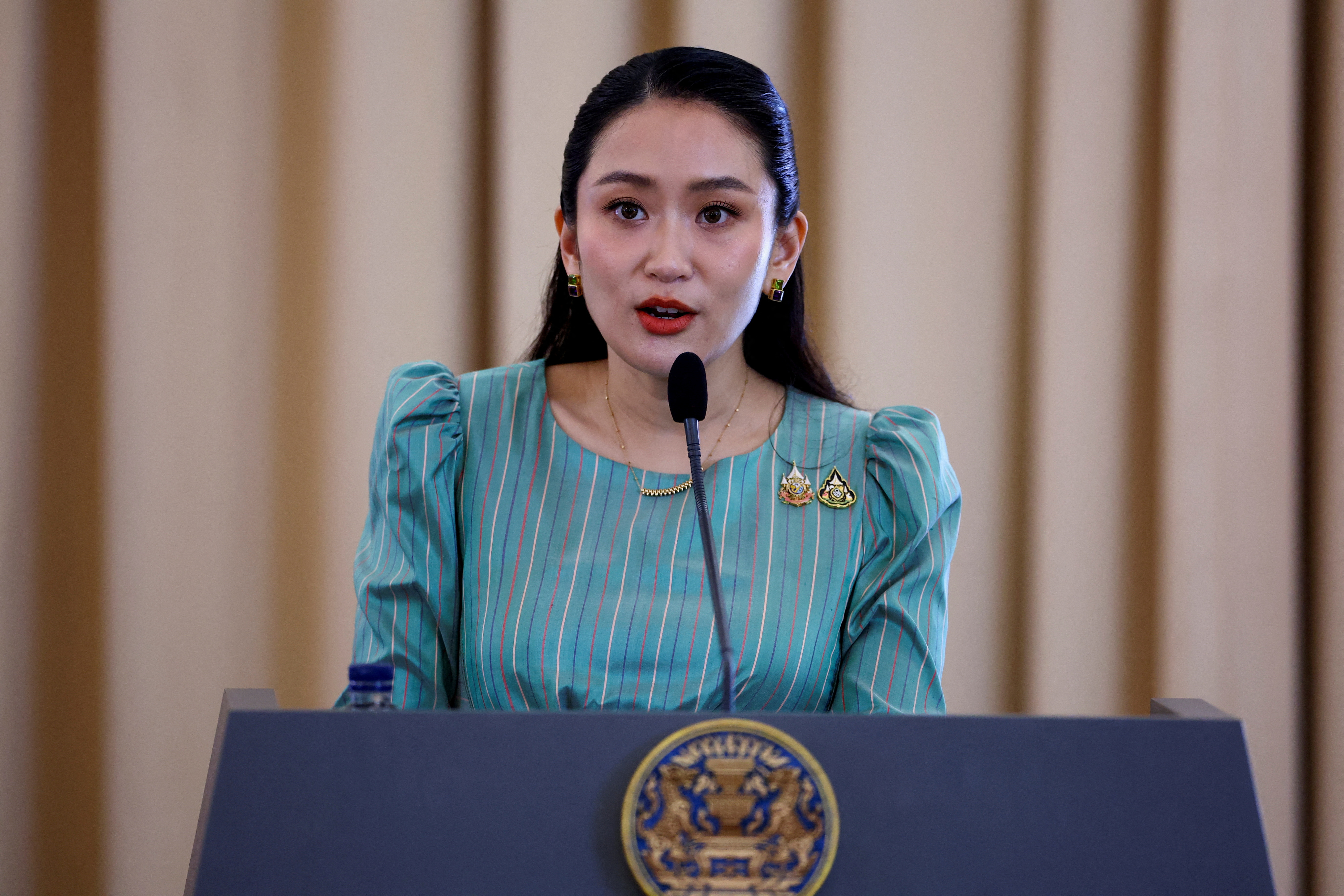 FILE PHOTO: Indonesian Probowo Subianto visits Thailand.