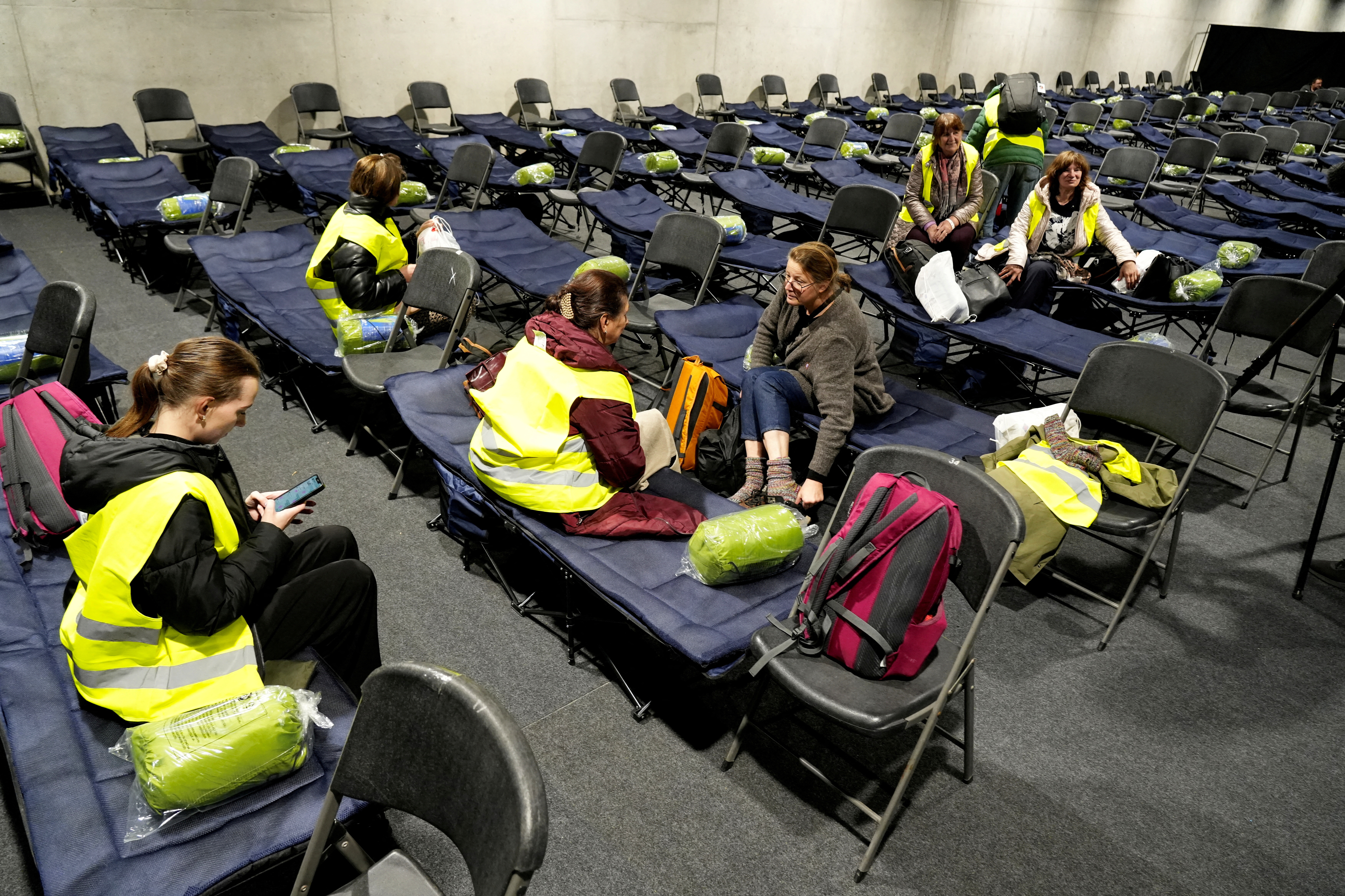 FILE PHOTO: Lithuania prepares to evacuate people if war spills over