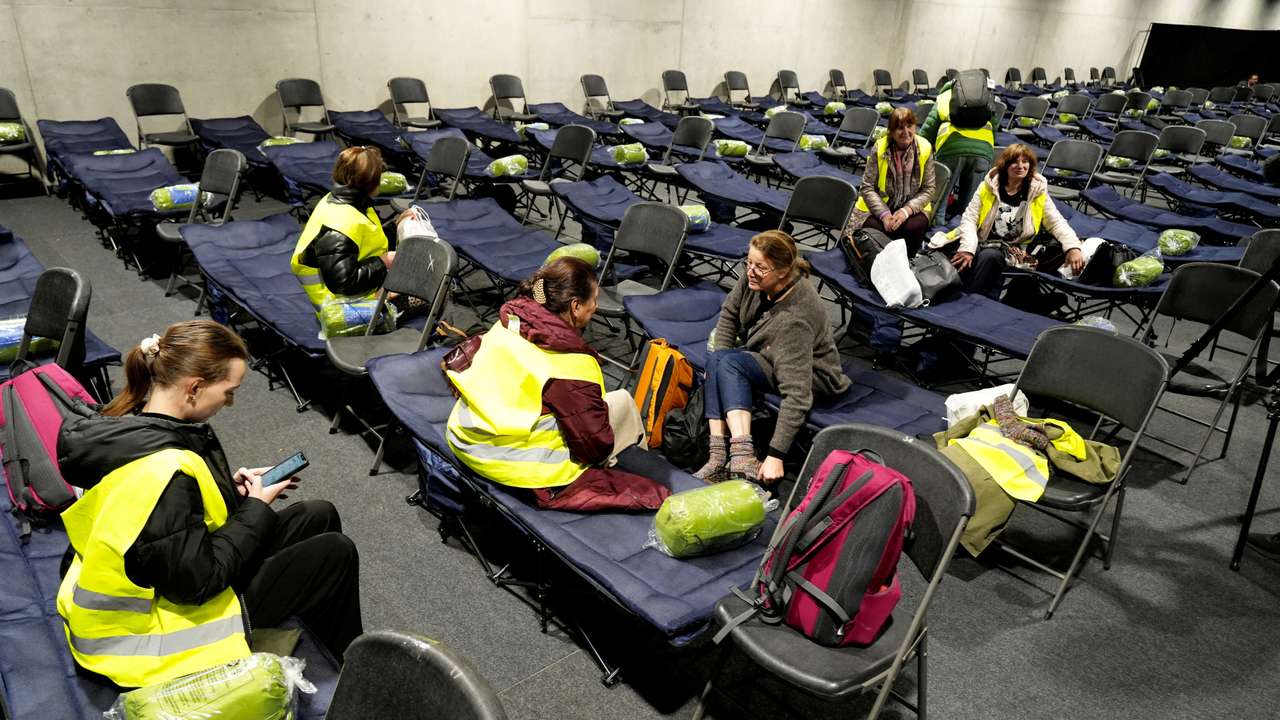 FILE PHOTO: Lithuania prepares to evacuate people if war spills over