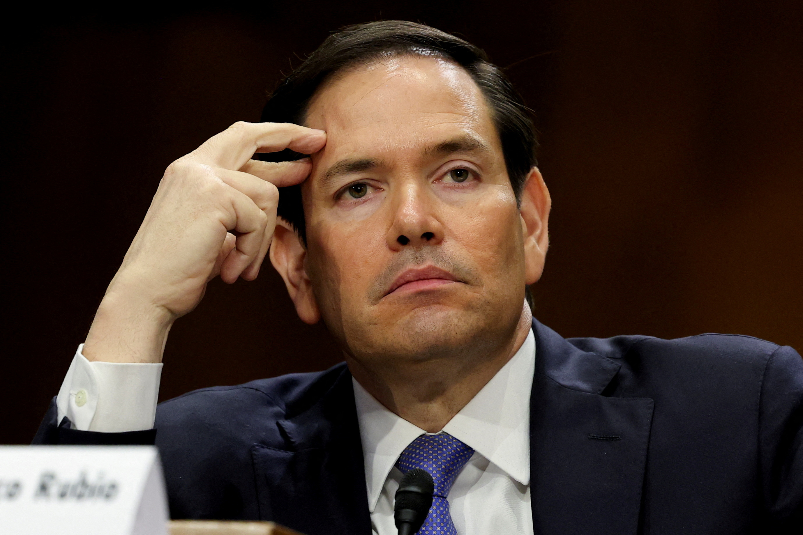 FILE PHOTO: U.S. Secretary of State Marco Rubio