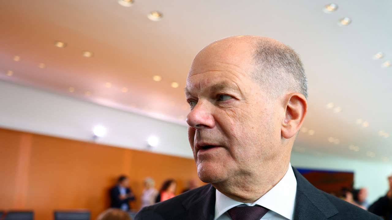 Weekly German cabinet meeting in Berlin