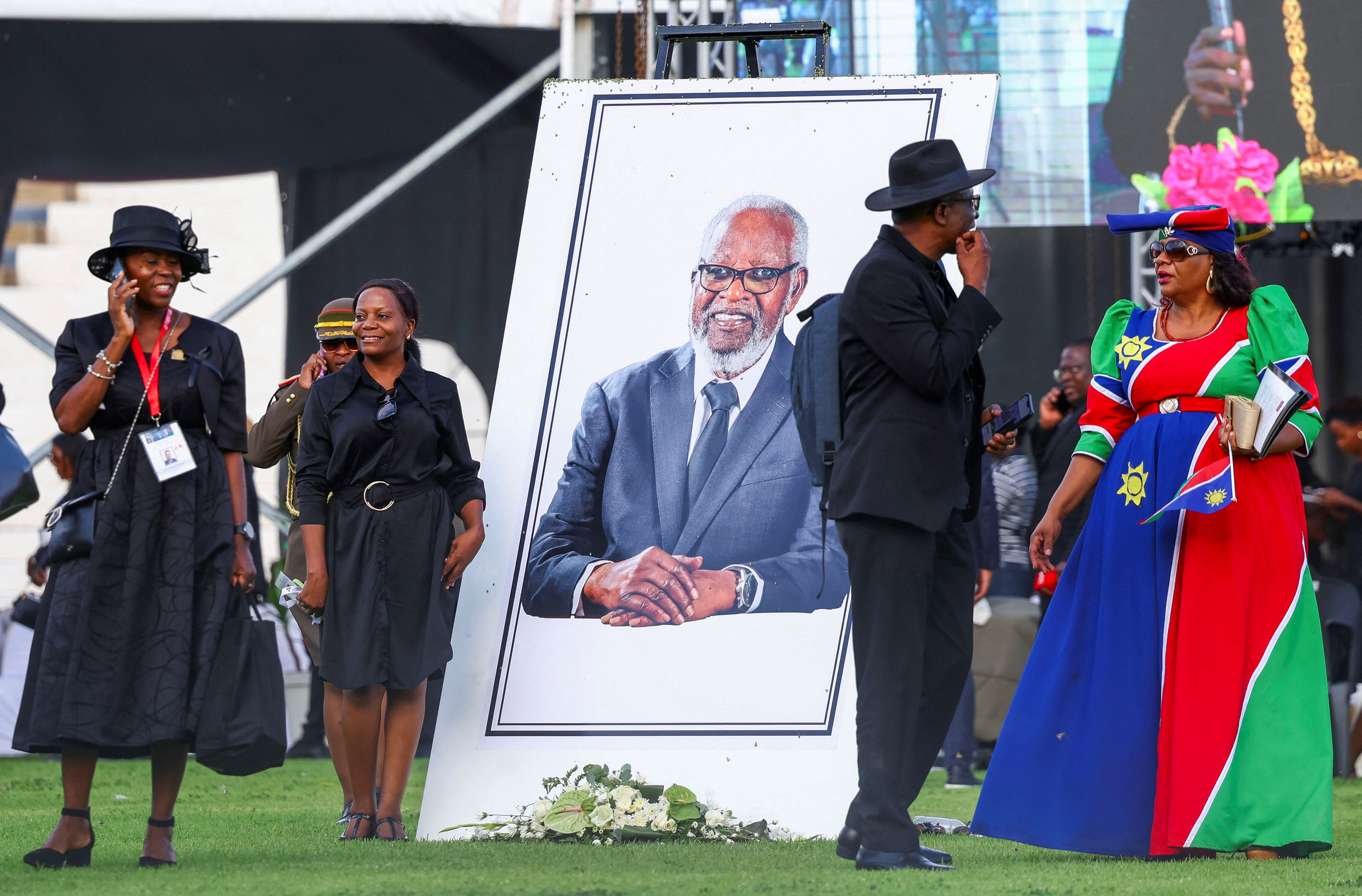 Sam Nujoma's memorial service in Windhoek
