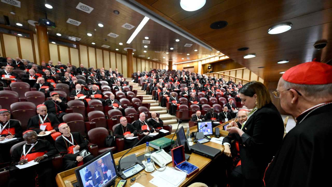 General Congregation, ahead of the Conclave, at the Vatican
