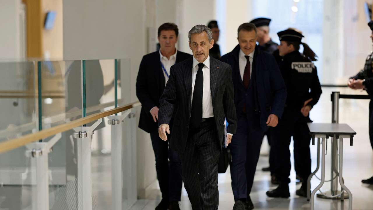 France's Sarkozy on trial over alleged Libyan campaign financing