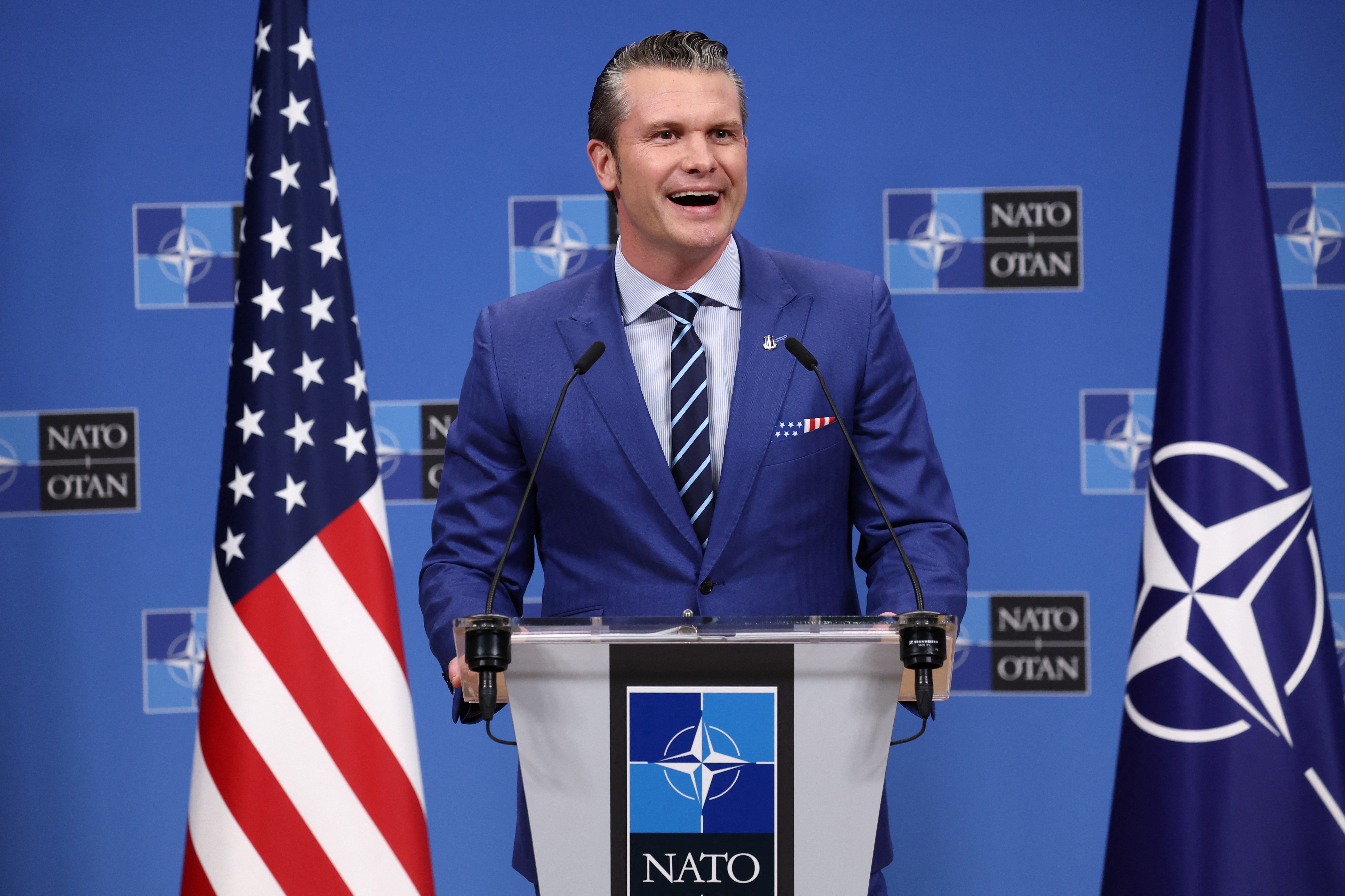 NATO Defence Ministers meeting, in Brussels