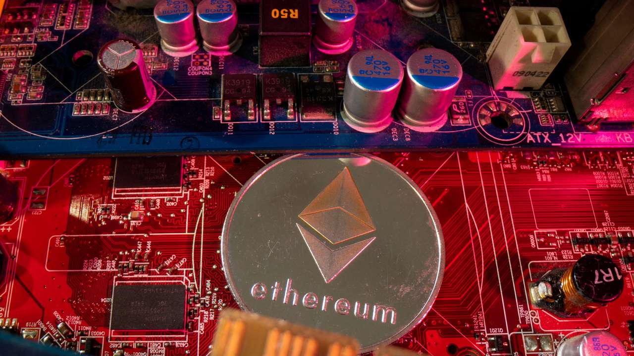 FILE PHOTO: Illustration shows representation of cryptocurrency Ethereum