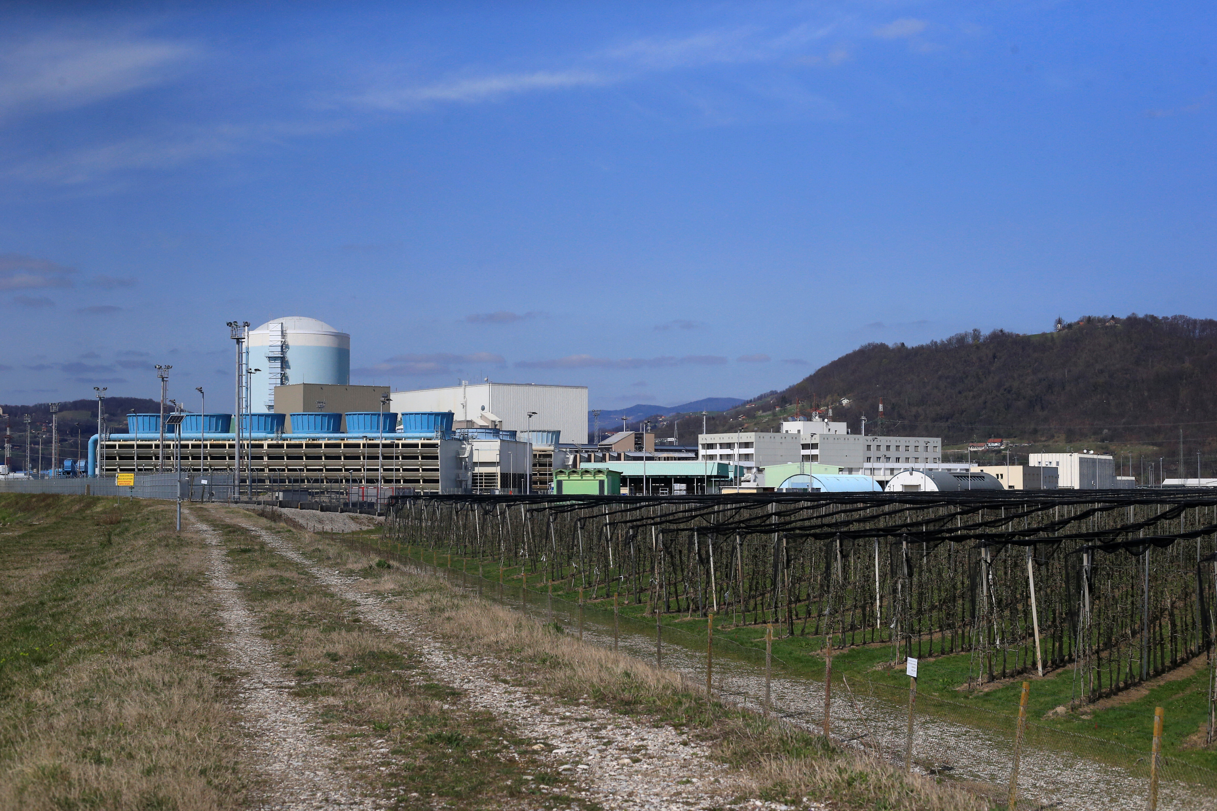 FILE PHOTO: Nuclear power plant is seen in Krsko