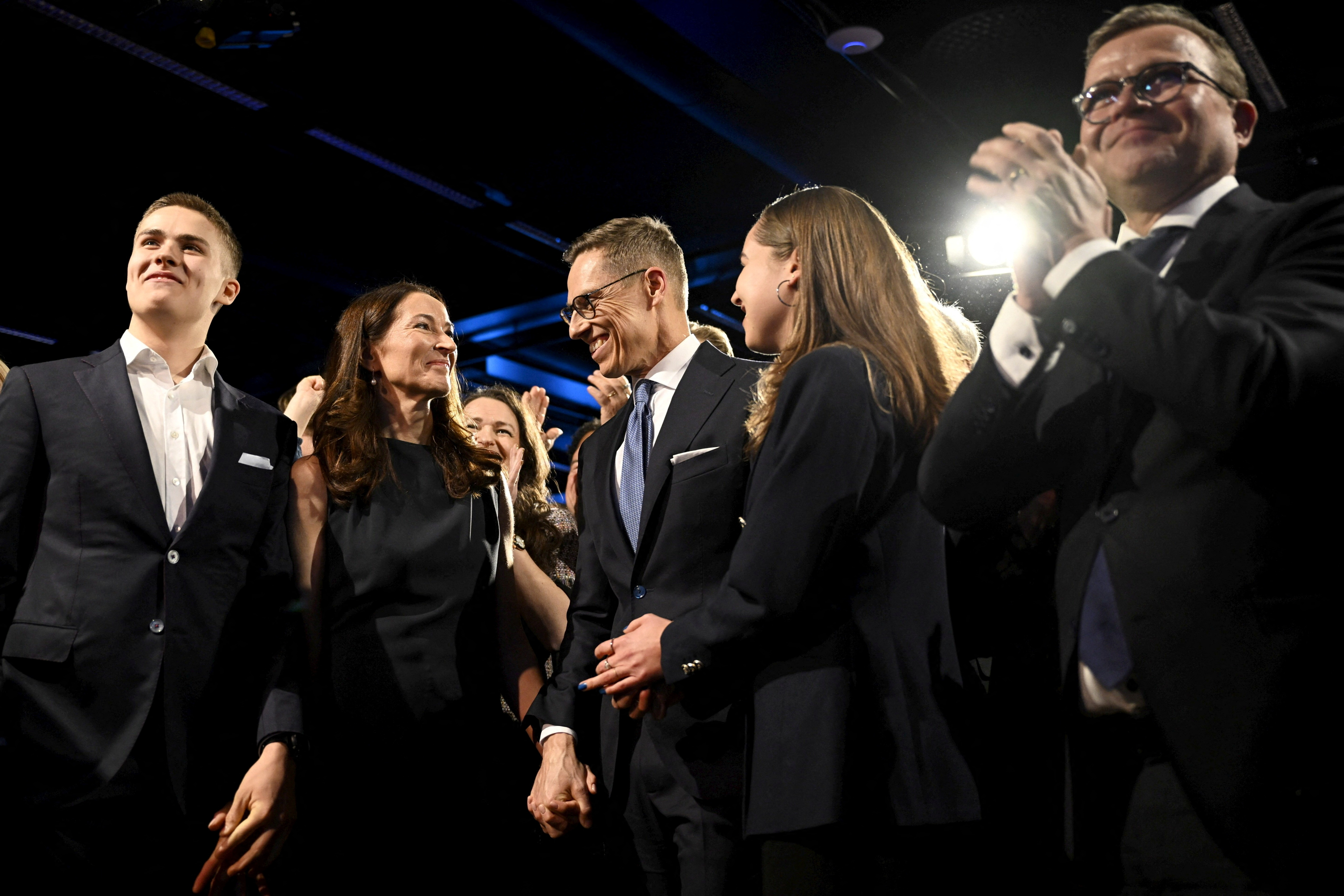 Election reception of NCP presidential candidate Alexander Stubb in Helsinki