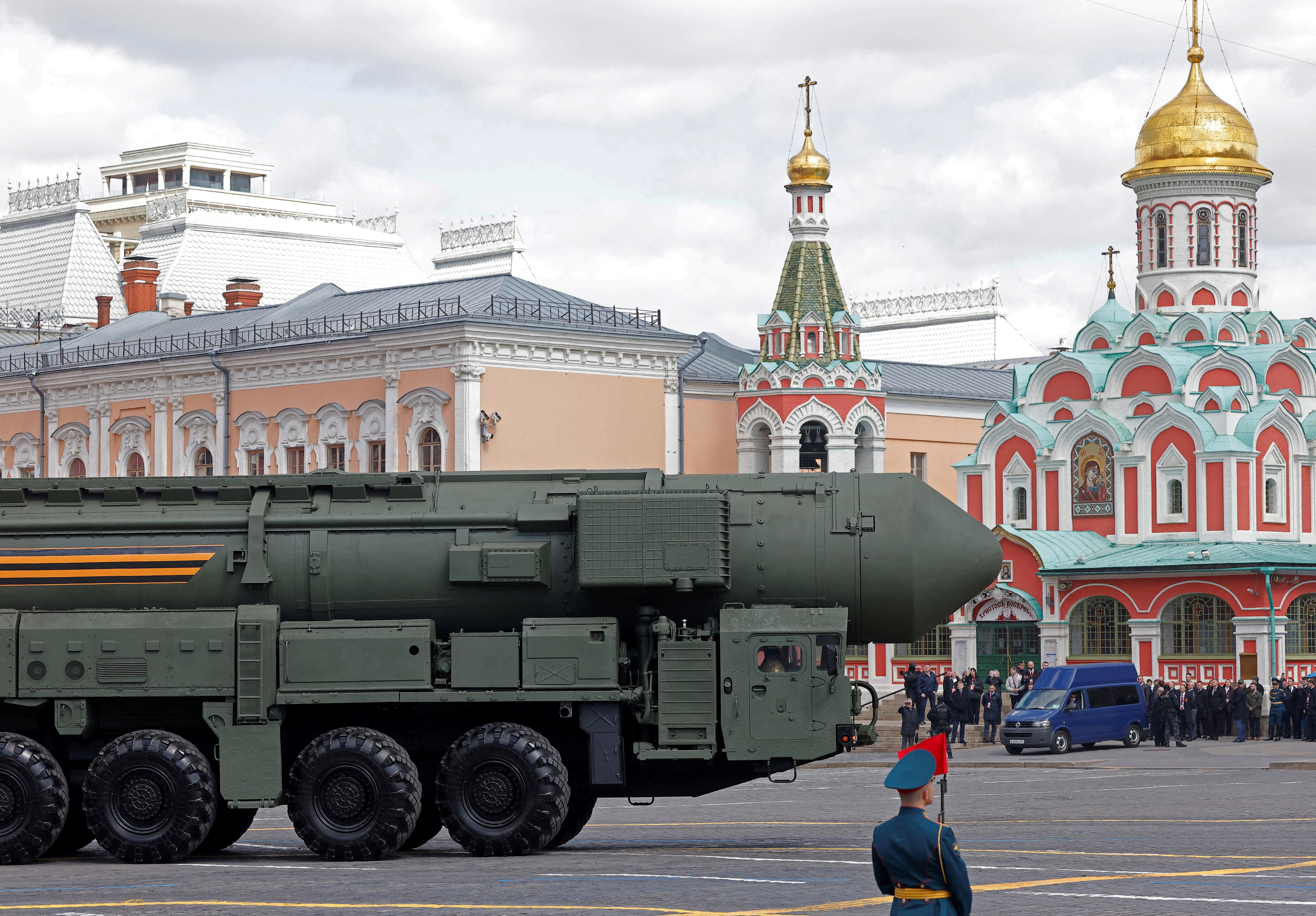 FILE PHOTO: Russia marks Victory Day with military parade in Moscow