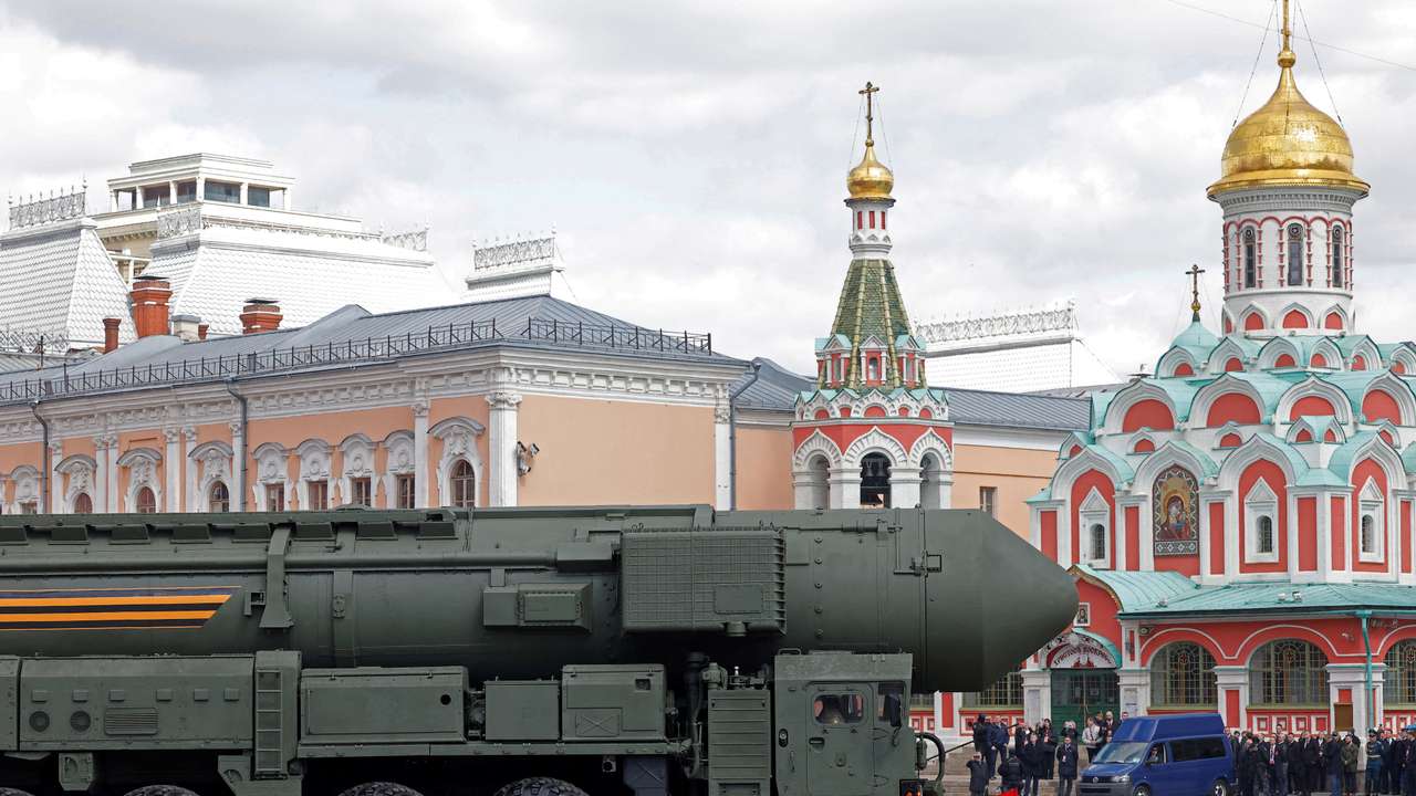 FILE PHOTO: Russia marks Victory Day with military parade in Moscow