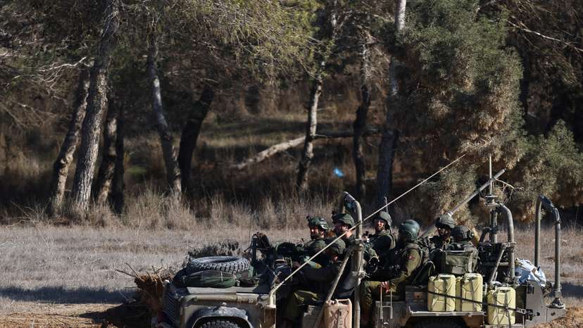 Ongoing conflict between Israel and Hamas, as seen from southern Israel