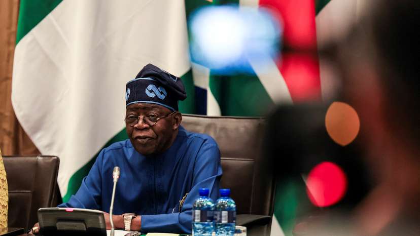 Nigerian President Bola Tinubu visits South Africa