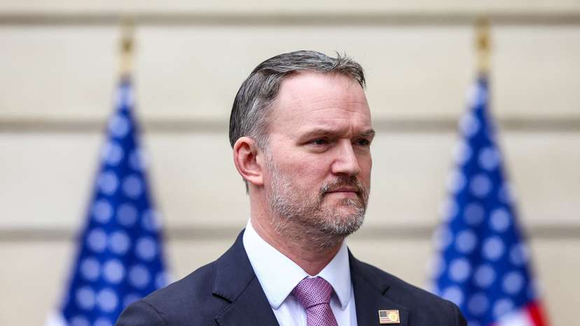 U.S. Treasury Secretary Scott Bessent speaks to the media after two days of meetings with a Chinese delegation, in Paris