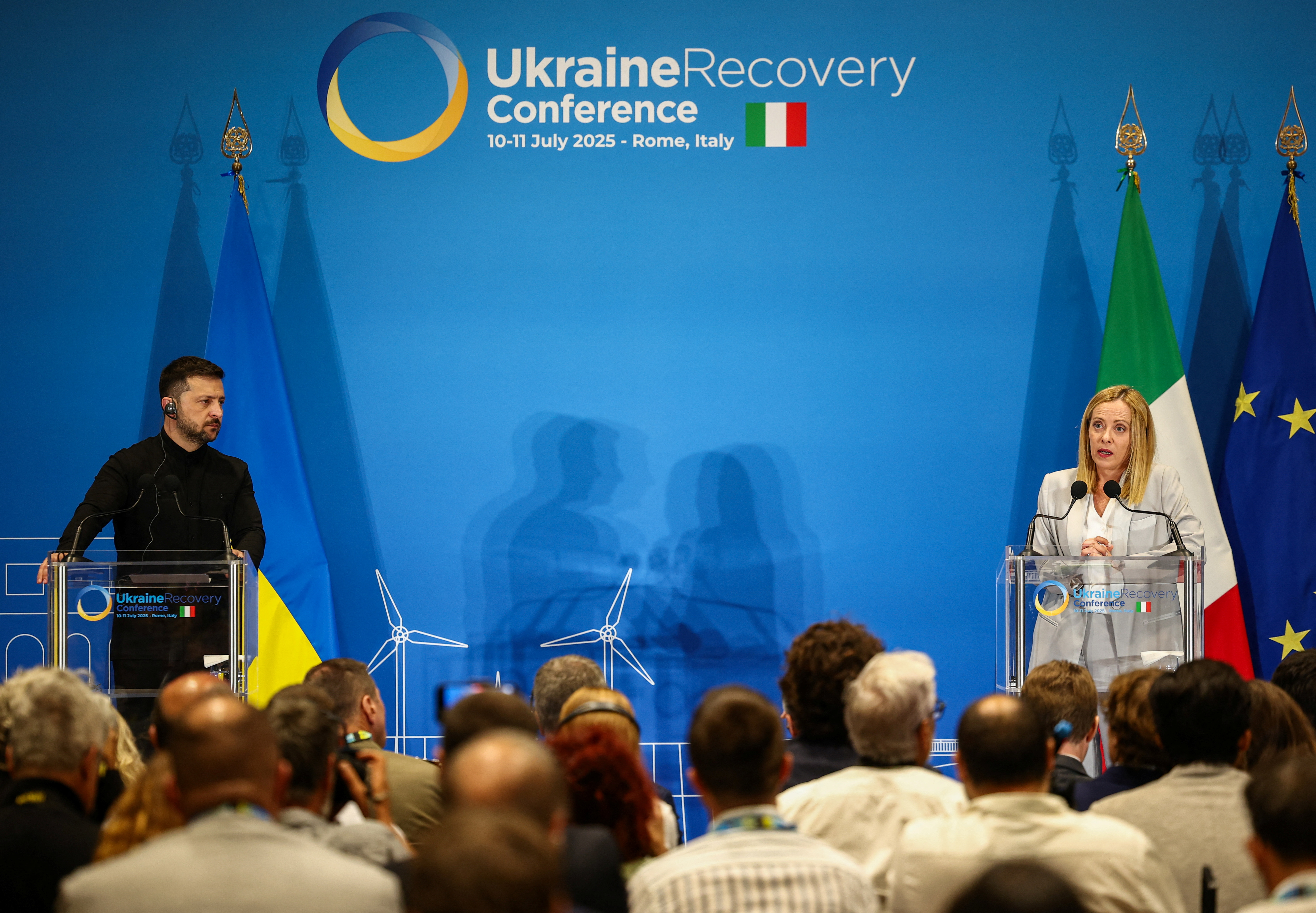 Ukraine Recovery Conference, in Rome