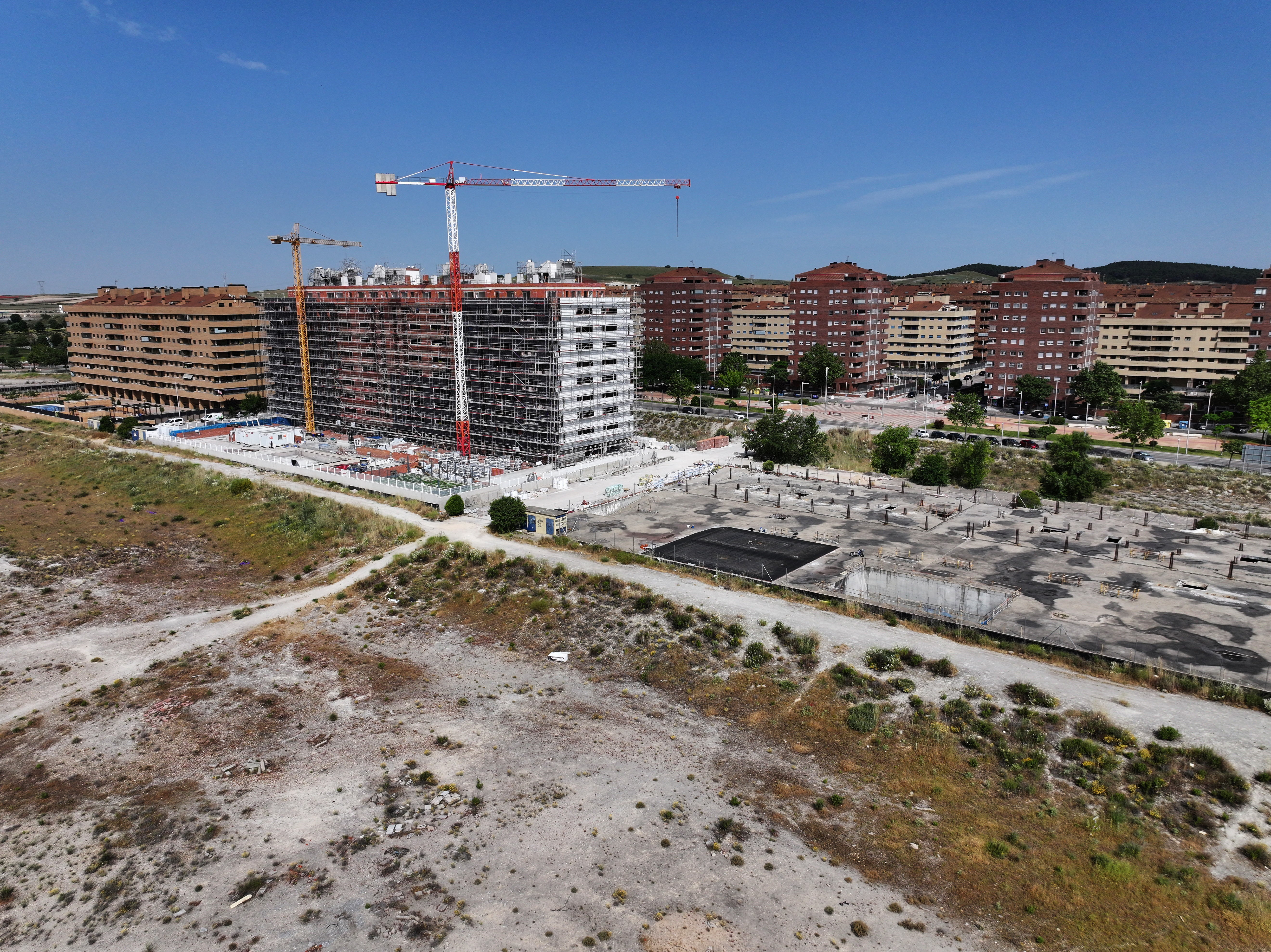 Madrid's ghost towns revived as Spain's housing crisis escalates