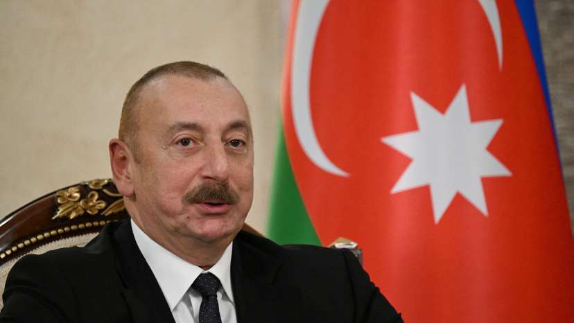 Russia's President Vladimir Putin meets with Azerbaijan's President Ilham Aliyev in Bishkek