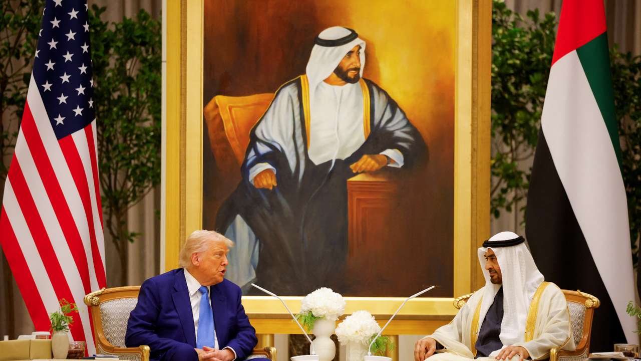 U.S. President Trump visits UAE