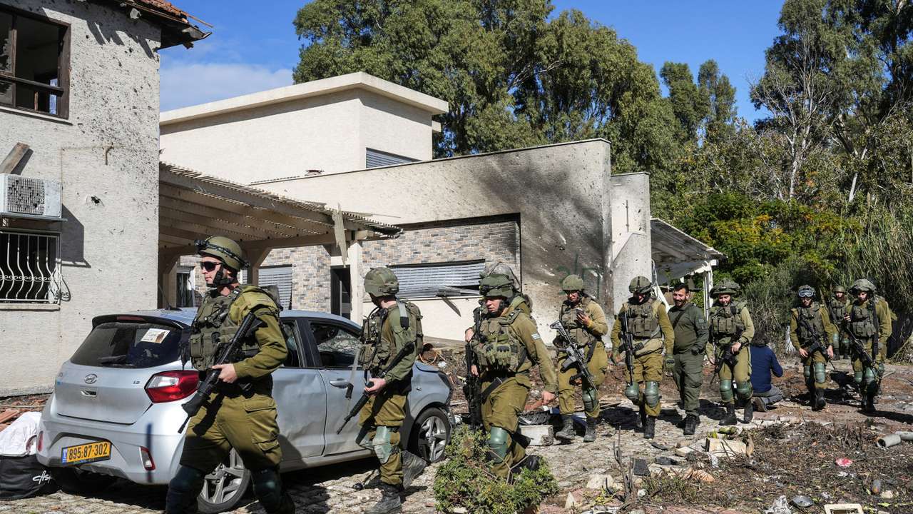 Damage after Israel's military reported projectiles crossing over to Israel from Lebanon, in Kiryat Shmona