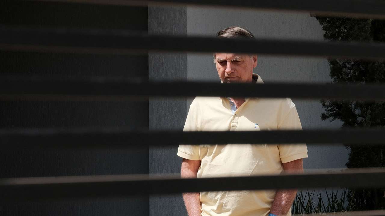 Final phase of Brazil’s former President Bolsonaro's trial continues on charges of plotting a coup to overturn the 2022 election, in Brasilia